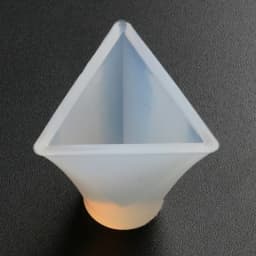 New 1PCS Pyramid 6 Sizes Craft DIY Transparent UV Pyramid Resin Liquid Silicone Combination Molds for Making Jewelry