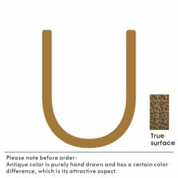 Nurlin Solid Brass Hammered Antique Brass 4-12 Inches 10-30cm Big Number Letter Door House Public Floating Signature