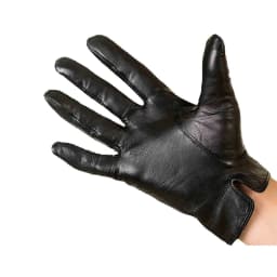 Men Soft Sheepskin Leather Gloves Touch Screen Winter Business Driving Knit Lining Warm