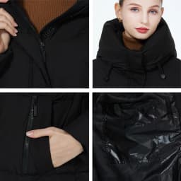 ICEbear-Cotton Windproof Padded Jacket for Women, Casual Coat, Long Parka, Windproof, 2023, GWD3757I