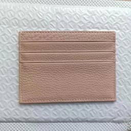 Custom Letter Genuine Leather Card Holder Personalized Initial Slim Wallet Monogram Name Purse Card Case DIY Wedding Gift