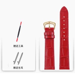 15mm 17mm 18mm 20mm Quick Release Genuine Cowhide Leather Watch Strap For Cartier Santos Dumont Tank London series Unisex