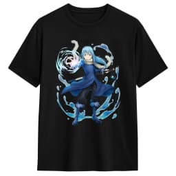 Men T-Shirt Anime That Time I Got Reincarnated As A Slime T Shirts Novelty Rimuru Tempest Summer Tees Streetwear Cotton Clothes