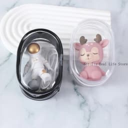 Italife Multiple Colors Mini Clear Ita Bag for 10cm Doll Women Small Itabag Accessories Girl colorful Keychain Bag display H348