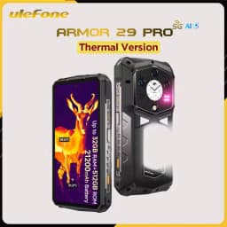 Ulefone Armor 29 Pro Thermal Version 5G AI Rugged Phone 16GB+512GB 6.67“ Android 15 64MP Night Vision Dimensity 7400 Cellphone