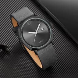TOMI 3PCS Simple Business Men Watch Wallet Gift Box Set High Quality Classic Versatile Men Quartz Watch Clock Gifts Reloj
