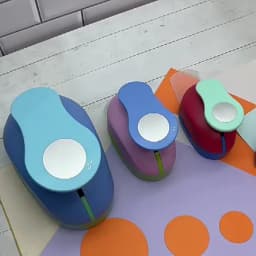 Craft Round Hole Puncher , Different Sizes Round Circle Paper Punch 1.5cm-7.5cm