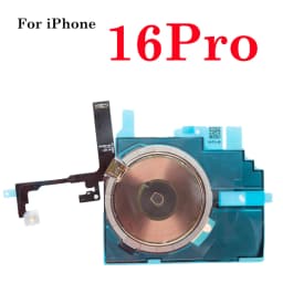 Wireless Charging Coil Flash Volume Tape For iPhone 16 17 15 14 Plus 12 13 Pro Max Charger Panel Sticker NFC Chip Flex Cable