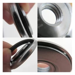 M14 Angle Grinder Nuts Self-locking Labor Saving Resistant Steel 45mm Quick Fastening Grinder Quick Release Plate Flange Nut