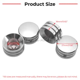 Spark Plug Cover For Harley Twin Cam Big Twin 1340 Evo Sportster 1985-later Motorcycle Accessories 4Pcs Engine Head Bolt Nut Cap