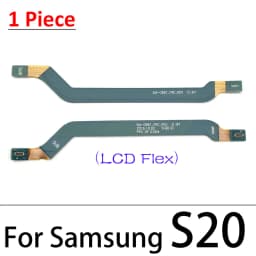 New For Samsung S20 S21 S22 S23 S24 Plus Ultra Fe 4G 5G Signal Antenna Main Board Connector LCD Motherboard Flex Cable