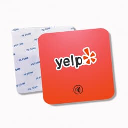 Big Size Square Instagram NFC plate Sign NFC Social Media Plate for Barber Shop  Eyelash Nail Shop Decoration