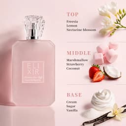 3.4fl Oz Eau De Parfum Spray,Strawberry,Marshmallow and Vanilla Perfume For Women Long Lasting,Perfect For Dating, Daily Life