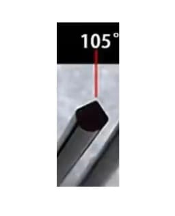 Pneumatic Graver Accessories gold silver Angle Cutter Engraving Knives, Spatula Triangle Metal Blades for Jewelry Making DIY