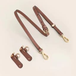 Leather Replacement Crossbody Bag Strap For Longchamp Mini Bag Shoulder Strap Without Punching Modification Bag Accessories
