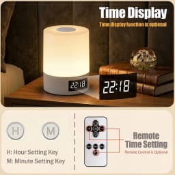 Creative Bedside Lamp Touch Dimming Table Lamp LED Night Light For Bedroom Dormitory College Book Reading Lamp USB Rechargeable