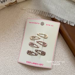 6Pcs New Korean Candy Girl Kids BB Clips Simple Cute Polka Dot Love Star Water Droplet Metal Hair Clip Children Hairpin Headwear
