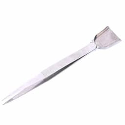 1PCS Silver 16cm Professional Diamond Tweezers With Scoops Shovels For Gem Beads Jewelry Tool