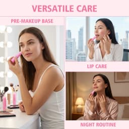 PDRN Pink Collagen Volumer Multi Balm Deep Hydration Plump Smooth Radiant Multi Collagen Stick for Cheeks Eyes Lips Neck Skincar