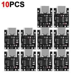 1-20Pcs TP4056 3.7V Lithium Battery Charging Discharging Board With Protection Type-C USB Type C Li-ion Battery Charging Board