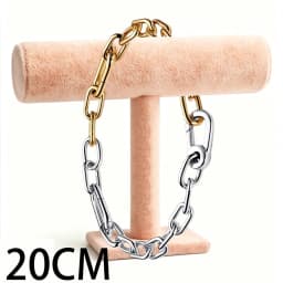 2026 New 925 Silver Women's Classic Logo Heart Shaped ME Chain Link Open Loop Bracelet Display Tool Exquisite DIY Charm Jewelry