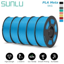 SUNLU 5KG 3D Filament High Speed PLA/PLA META/APLA/PLA MATTE 1.75mm 5Roll 1KG 3D Printer Filament for 3D Printer