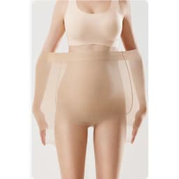 Large Size Belly Support Anti-snagging Silk Maternity Stockings Spring and Summer Thin Solid Color Pantyhose Simple Black Socks