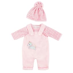 Baby Doll Clothes 43cm Brown Bear Romper for 18" AG Girl Dolls Outfits