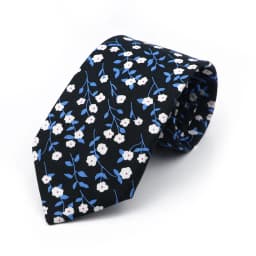 47 Styles Floral Ties For Men Women Elegant Beautiful Flower Printed Necktie Narrow Skinny Cravat Fit Wedding Party Workplace