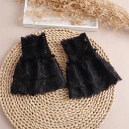 DIY Detachable Cuffs Cuff Extension Embroidery Lace Daisy Fake Sleeves Elastic Wild Wrist Pleated Organ Lolita Fake Sleeves