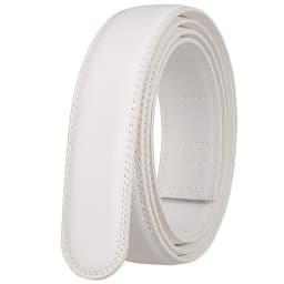 3.5cm Width Durable Without Buckle Replacement Waistband Classic Waistband Genuine Leather Belt Non-porous Girdle