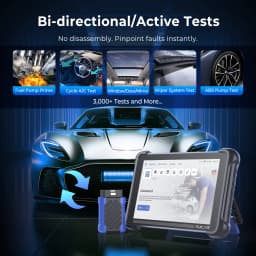 MUCAR 892BT OBD2 Diagnostic Tool AI CAN FD/DOIP All System Diagnosis 35 Resets Bi-directional ECU Coding Lifetime Free Update