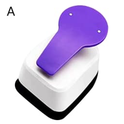 Professional Craft Hole Cutter DIY Embossing Punches Plastic Embossing Device Jewelry Card Crafting Tools for Jewelry