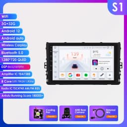 Hizpo 7862 Car Radio Android Auto For VW Volkswagen MQB Polo Plus/T-Cross/Zoals T-Kruis/T- Roc Carplay Multimedia Player Stereo