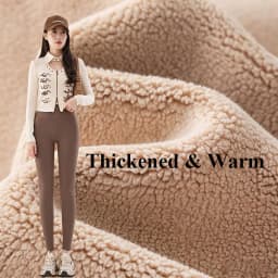 Fall Winter New Warm Fleece Lined Yoga Leggings Female High Waist Shaping Workout Sharkskin Leggings Elastic Tight Thermal Pants