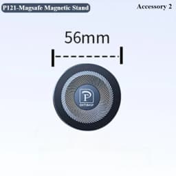Hipacool Dual-position Car Screen Phone Holder Bracket Metal 360° Adjustable Stand for Tesla Model 3 Highland Y Car Accessories
