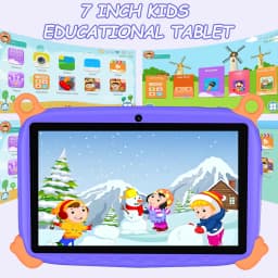 2026 First Release New 7 inch Kids Tablets Monkey Cartoon with Android 13 System Quad Core 4GB+64GB ROM Children's Favorite Tab