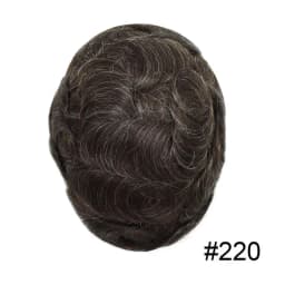 Men's capillary prothesis 0.12-0.14mm Injection Skin Toupee Men Wigs Male Hair Prosthesis Natural Human Hair System Wigs For Men