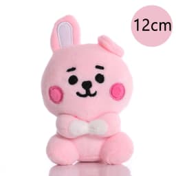 Hot B-T-21 Plush Toy Tata Koay Shooky Mang Cooky Cartoon Animal Backpack Key Mobile Phone Pendant Office Toys Friend Gift