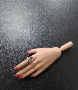 Need 15 days process time LX578 New Handmade jewelry Toy rings Crystal diamond accessories for your 1/6 30cm babi fr fr2 dolls
