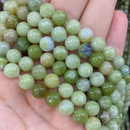 Natural Stone Amethyst Green Jade Agate Rose Quartz Apatite Turquoise Round Bead for Jewelry Make Diy Women Bracelet Accessories