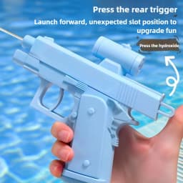Funny Double-Sided Reverse Water Gun - Summer Prank Toy,Mini Tactical Water Sprayer for Kids & Adults, Pool Beach Water Fight