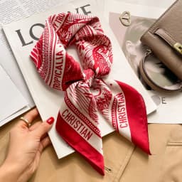 Luxury Horse Silk Shawl Square Scarf For Women Print Hijab Summer Wraps Neckerchief Female 70*70cm Handkerchief Bandana Girl