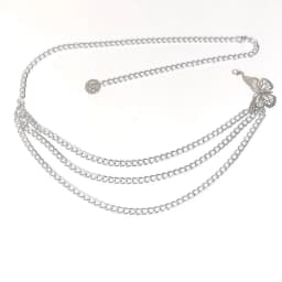 New Fashion Multi-layer Chain Belt For Women Fashion Gold Silver Color Metal High Waist Body Chain Dress Lady Tassel Belt