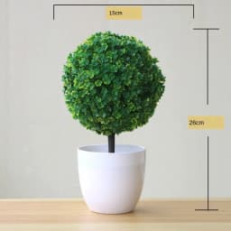 New Green Small Tree Potted Bonsai Ornaments Home Garden Hotel Bathroom Bedroom Decoration Artificial Plants Bonsai Fake Plants