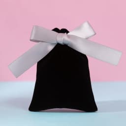 50Pcs Jewelry Thick Velvet Drawstring Bag Ribbon Bowknot Pouch Cosmetic Keychain Watch Bracelet Wedding Candy Sunglasses Storage