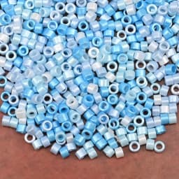 2.5mm Pearl Colour Antique Small Craft Beads Mini Glass Cylindrical Beads for Making Bracelet and Necklace