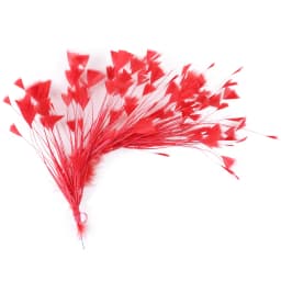 10-12inch Multicolor Turkey Goose Feather Flower Triangle Tipped Coque Free Bendable Feather Plumas Crafts DIY Lady Headdress