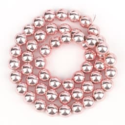 14K Gold Plated Natural Hematite Irregular Shape Loose Spacer Beads for Jewelry Making DIY Gorgeous Bracelets Necklace Earrings