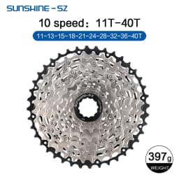 SUNSHINE MTB Cassette 8 9 10 11 12 Speed Mountain Bicycle Freewheel Extra Light 40 42 45 46T 48T 50T 52T for Shimano HG Sprocket